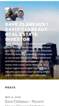 Mobile Screenshot of daveclabeaux.net